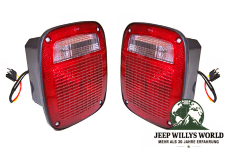 Rückleuchten Paar US rechts + links Jeep CJ 76-80