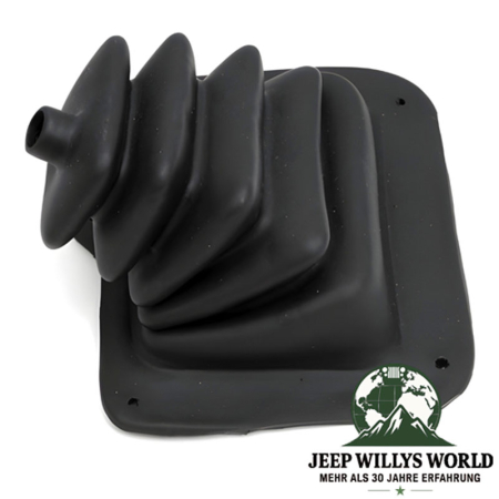 Schaltmanschette Dana 300 Verteilergetriebe mit T4, T5 oder SR4 Schaltgetriebe Jeep CJ 80-86.