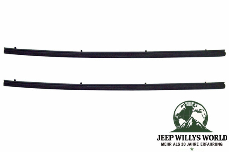 Türdichtung Abstreifer Paar innen rechts + links Jeep CJ + Wrangler YJ 76-95