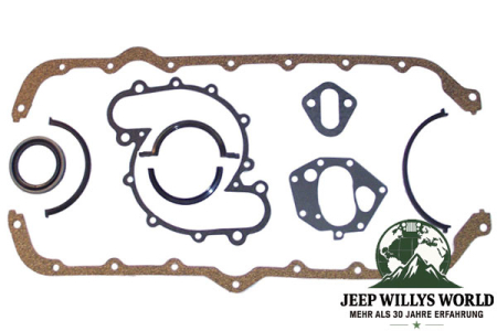 Engine Gasket Set Lower Jeep CJ 5,0 + 5,9 8 Zyl. 72-91
