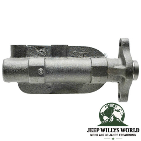 Hauptbremszylinder Jeep CJ5 CJ7 77-78 mit Bremskraftverstärker, Ansicht von unten.