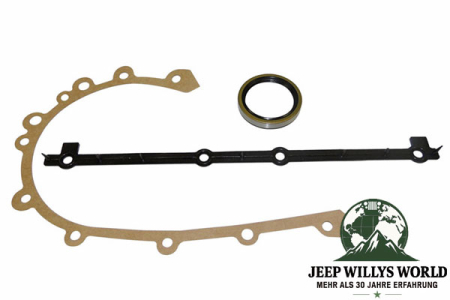 Timing Cover Gasket Set Jeep CJ + Wrangler + Cherokee  4 + 6 Cyl 66-91