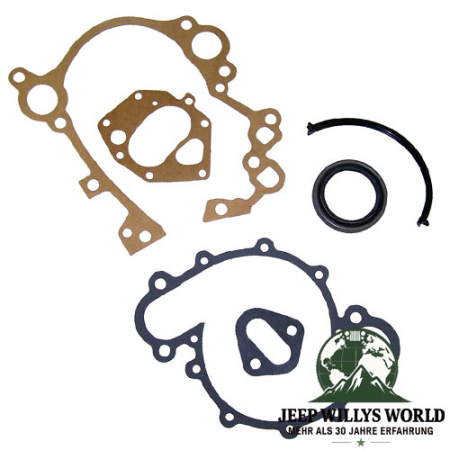 Steuerkettengehäuse Dichtsatz Jeep CJ 5,0 + 5,9 8 Zyl. 72-91