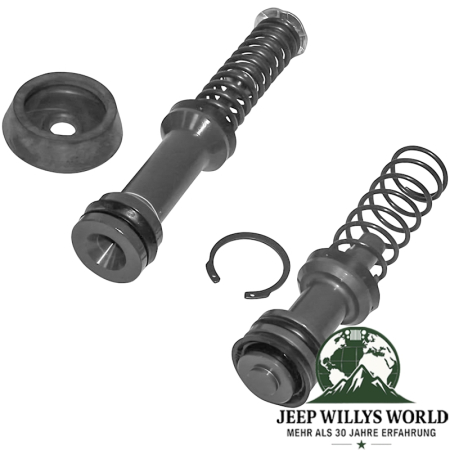 Hauptbremszylinder Reparatursatz (Kolben, Dichtungen) Jeep CJ5 CJ7 CJ8 mit Bremskraftverstärker 78‑86