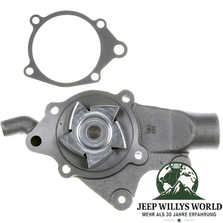 Wasserpumpe Gates Jeep CJ + Cherokee 2,5 + 4,2 L 4 + 6 Zyl. 81-86 Keilriemen