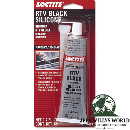 Loctite universeller RTV Kleber, Silikon Dichtmasse abgebildet im Blister.