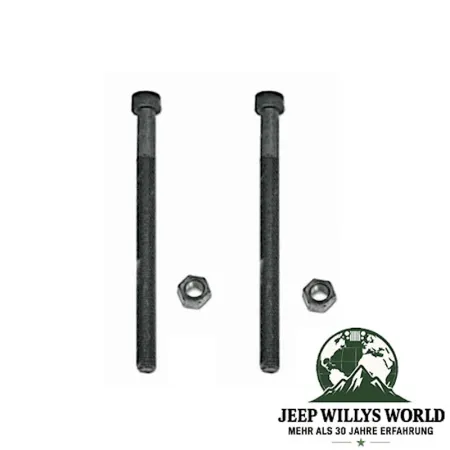 Blattfeder Herzbolzen Paar Jeep CJ + Wrangler + Cherokee 76-01