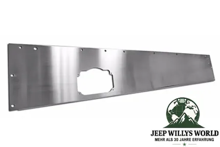 Armaturenbrett Panel Edelstahl Jeep CJ5 CJ7 CJ8 76-86