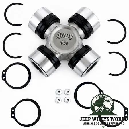 U-Joint 82 x 30mm for Front Axle from Alloy Jeep Wrangler + Cherokee + Grand Cherokee 92-12