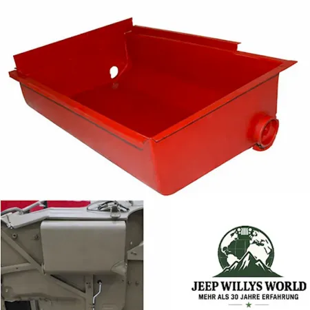 Gas Tank Skid Plate Jeep Willys MB + Ford GPW 42-45