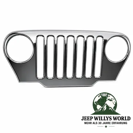 Kühlergrillblende Chrom Jeep Wrangler 96-06
