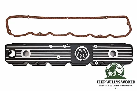 Ventildeckel Aluminium mit OMIX Logo Jeep CJ 4,2 L 6 Zyl. 81-86