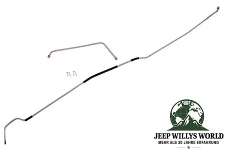 Fuel Line Set Steel Jeep Willys MB Ford GPW 1945