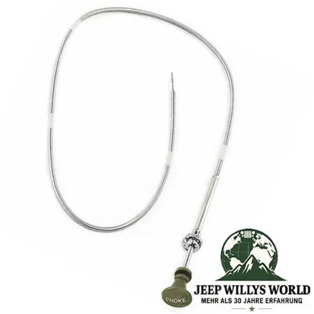 Chokezug mit Knopf Jeep Willys MB + Ford GPW 41-64