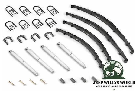 Fahrwerk Komplett Set Serie Jeep CJ 55-58