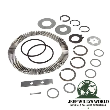 Small Parts Repair Kit T18 Transmission Jeep CJ (72-79), full scope of delivery pictured.