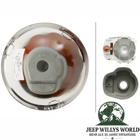 Scheinwerfer Einsatz H4 Jeep CJ Wrangler 72-18