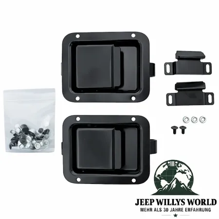 Bestop Türgriffe für Teilbare Türen Halbtüren Jeep M38A1, CJ5, CJ7 (55-80), Produktbild.