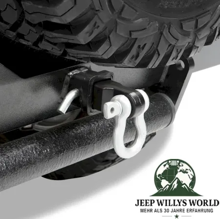 US Receiver Recovery Hitch with D-Ring Universal Jeep