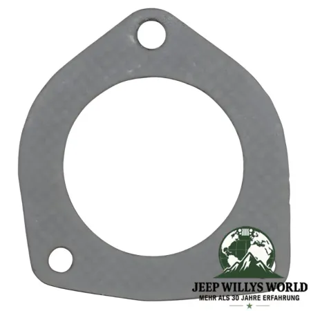 Dichtung zwischen Hosenrohr, Flammrohr und Katalysator für 2,5L und 4,0L Motor. Jeep Cherokee XJ / Wrangler TJ (24.01.2000-2002).