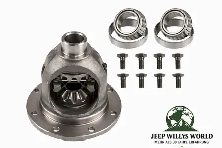 Differential Case Kit Rear Axle Dana 35 Ratio 3.55 - 4.88 Jeep Wrangler + Cherokee + Grand Cherokee 90-00