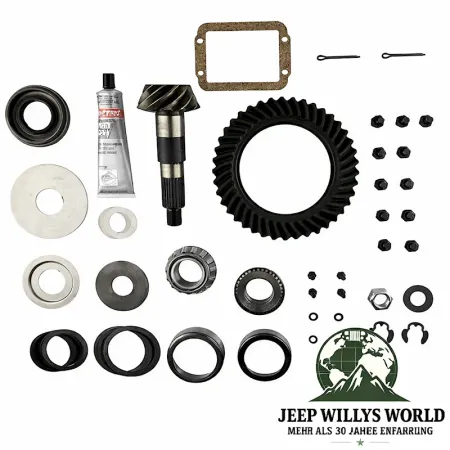 Ring & Pinion Set Differential Front Axle Dana 30 3.73 Jeep Wrangler + Cherokee  84-99