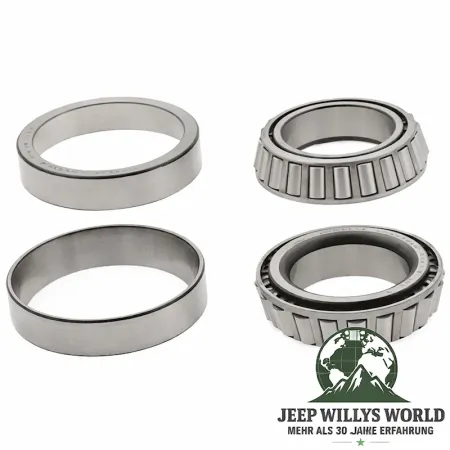 Differential Side Bearing Set Rear Axle AMC 20 + Dana 44 + Chysler 8.25 Jeep CJ + Cherokee + Grand Cherokee 76-12