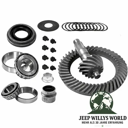 Kegelrad & Tellerrad Set vorne Dana 30 Ratio 3.55 Jeep Wrangler + Grand Cherokee 96-01.10.00