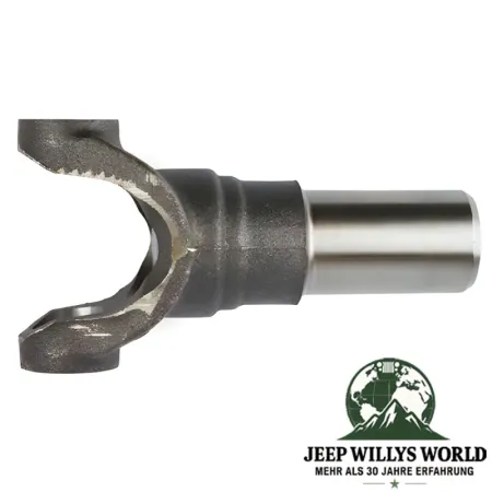 Schiebestück Kardanflansch hinten zum NP231 oder NP242 Verteilergetriebe. Jeep Cherokee XJ / Wrangler TJ / Grand Cherokee ZJ / ZG / WJ / WG (1996-2006).