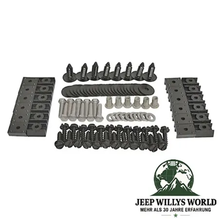 Fender Flare Hardware Kit Jeep Wrangler TJ 97-06