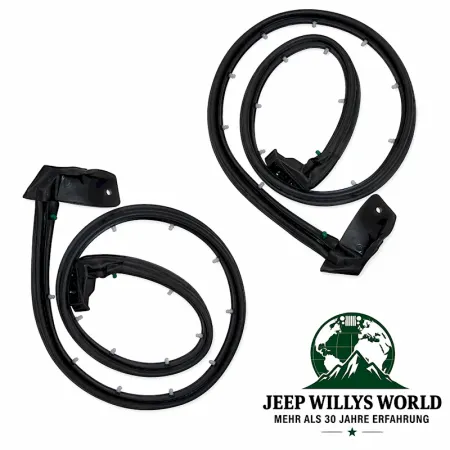 Türdichtung Halbtüren Paar Jeep Wrangler 96-06