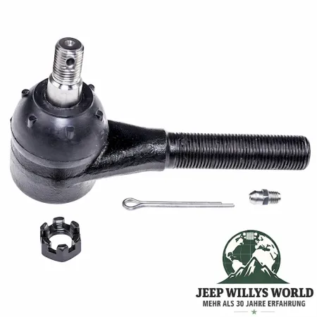 Tie Rod End left lower or upper, to gear box or pitman arm. Jeep Wrangler YJ / Cherokee XJ / Comanche MJ (1984-1990)