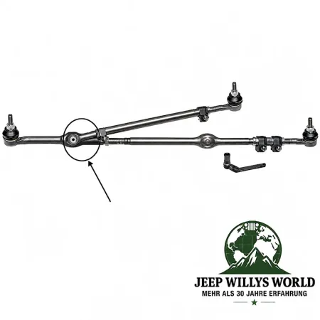 Tie Rod End Right Premium Jeep Wrangler + Cherokee + Grand Cherokee 91-06