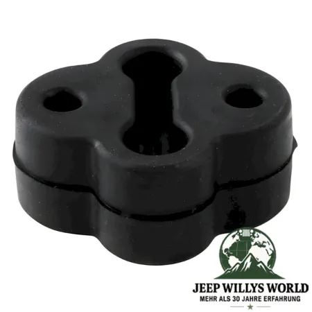 Front Exhaust Insulator for 2.5L, 4.0L and 4.2L engine. Jeep Wrangler YJ (1987-1995).
