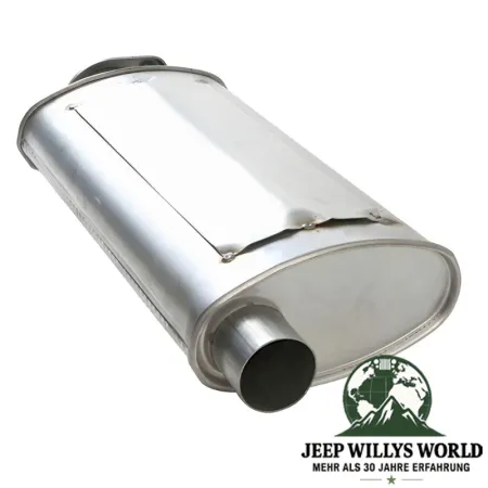 Endtopf MSL Maximum 2,25" 2,4L 2,5L 4,0L Jeep Wrangler TJ 00-06