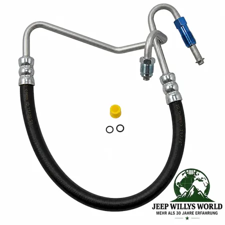 Pressure Hose Power Steering 4.0 L Jeep Wrangler 91-95