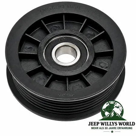 Umlenkrolle Jeep Wrangler + Cherokee 2,5 + 4,0 L 87-01