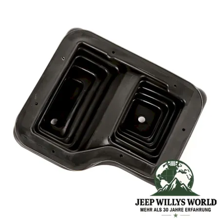 Double Shifter Boot (outer) BA10/5 AX4 AX5 AX15 Transmission Jeep Wrangler YJ (87-95), bottom side pictured.