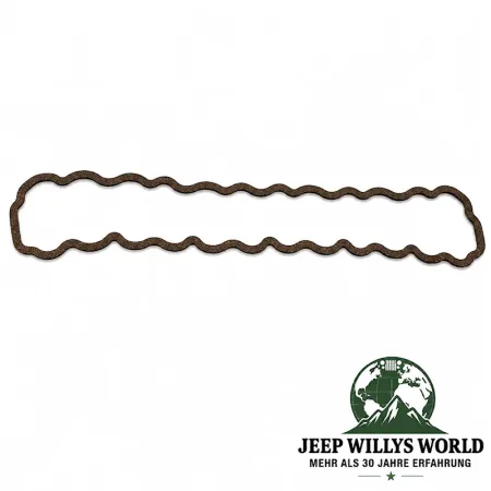 Crown Valve Cover Gasket Jeep Wrangler YJ / Cherokee XJ / Comanche MJ / Grand Cherokee ZJ 4.0L + 4.2L Engine (1987-1995)