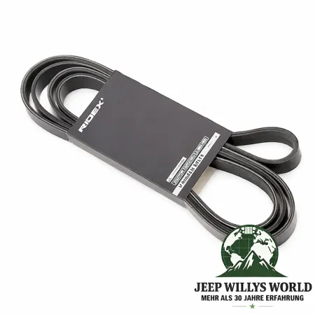 Keilrippenriemen mit Klima 2,5 L + 4,0 L Jeep Wrangler + Cherokee + Grand Cherokee 91-95