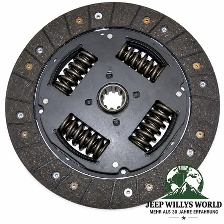 Kupplungsscheibe Ø 10,5" 4 & 6-Zyl. Motor. Jeep CJ5 CJ6 CJ7 CJ8 / Wrangler YJ TJ / Cherokee XJ / Comanche MJ / Grand Cherokee ZJ ZG (1972-2006)