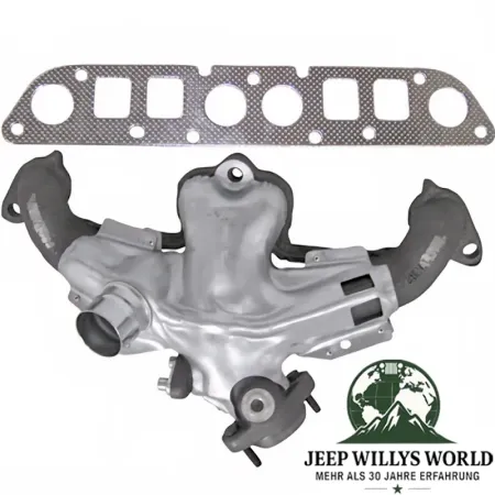 Krümmer Set 2,5 L 4 Zyl. Jeep CJ + Wrangler + Cherokee 83-02