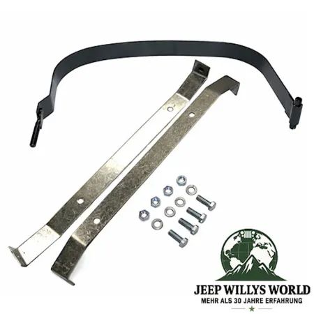 Tankhalteband Set 3-teilig Jeep CJ + Wrangler 70-90