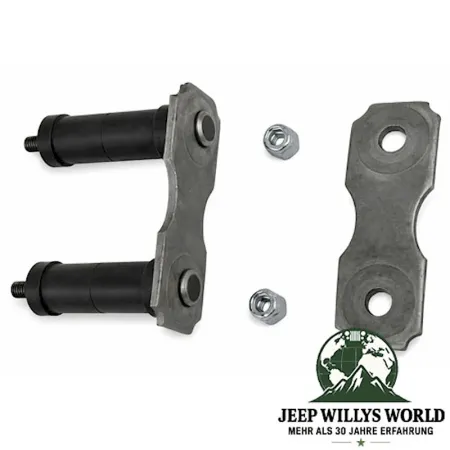Blattfeder Federschäkel Kit hinten Jeep CJ 76-86