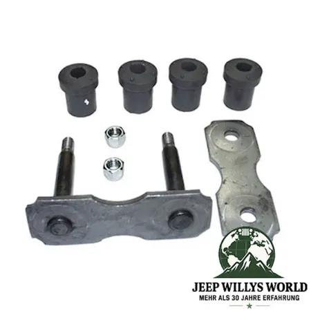 Blattfeder Federschäkel Kit vorne Jeep CJ 76-86