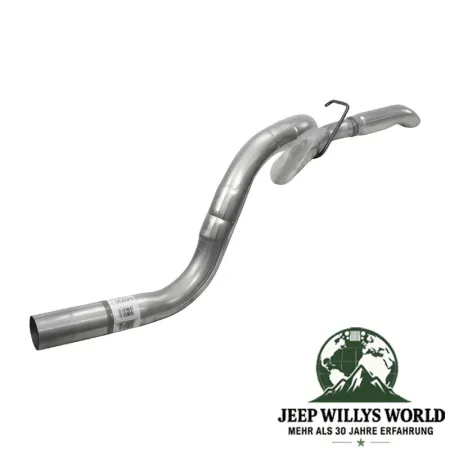 Exhaust Endrohrbogen (aluminisiert) mit 2" (50,80 mm) Rohreinang für 4,0L und 5,2L Benzin Motor. Jeep Grand Cherokee ZJ / ZG (1996-1998).