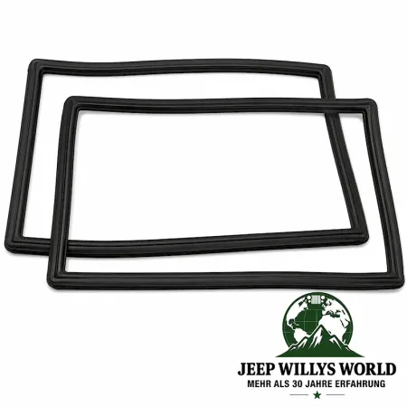 Scheibendichtung Paar hinten 4-türer Jeep Cherokee 84-96