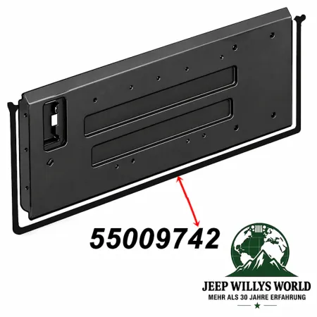 Tailgate to Body Seal Lower Jeep Wrangler 87-95