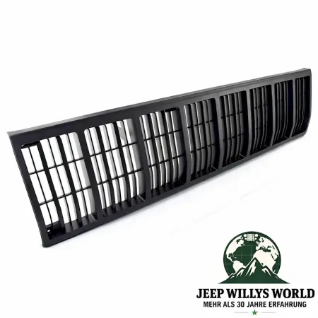 Frontgrill Kühlergrill Blende schwarz Jeep Cherokee 87-90