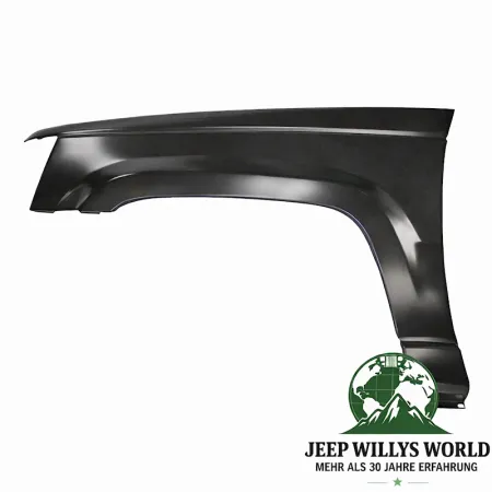Kotflügel vorne links, schwarz grundiert. Jeep Grand Cherokee ZJ ZG (1993-1998).